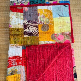 Patchwork Multicolour Double Bedspread / Duvet