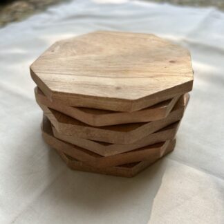 Wooden Coasters - Set of 6