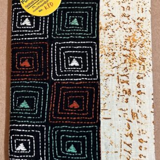 Handmade Diary with kantha stitched pattern cover